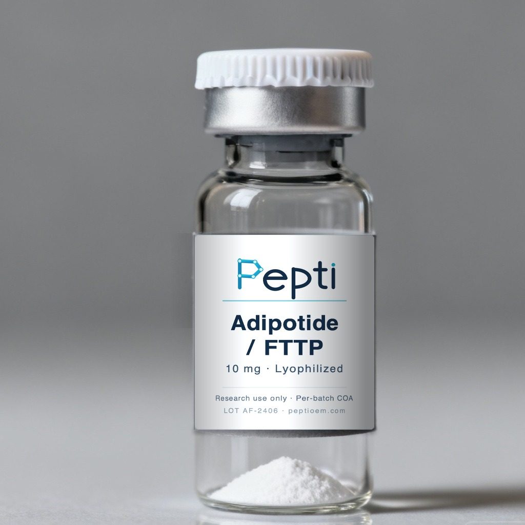 Adipotide (FTTP) lyophilized vial