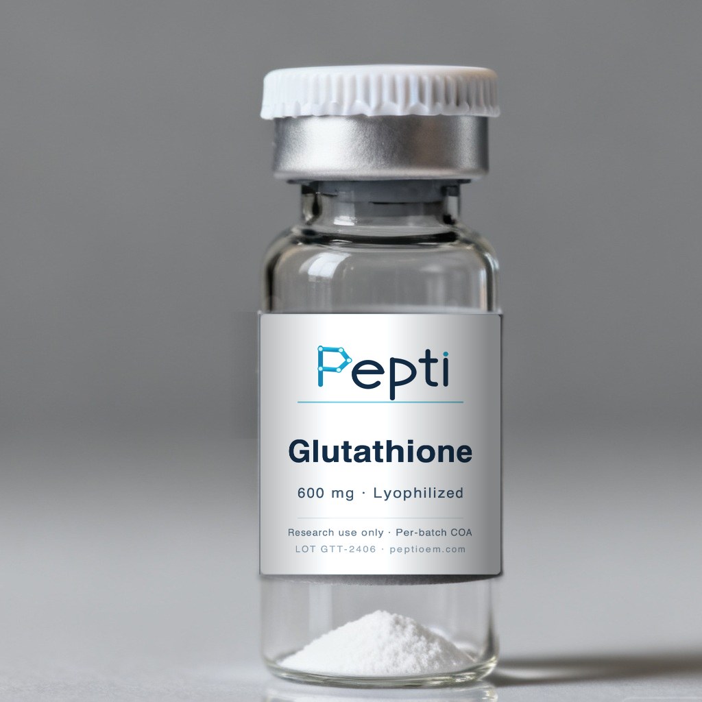 Glutathione lyophilized vial