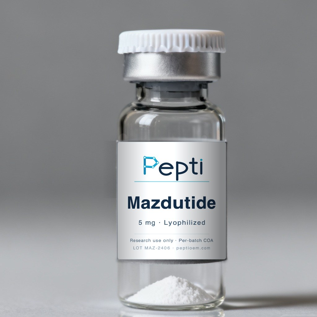 Mazdutide lyophilized vial